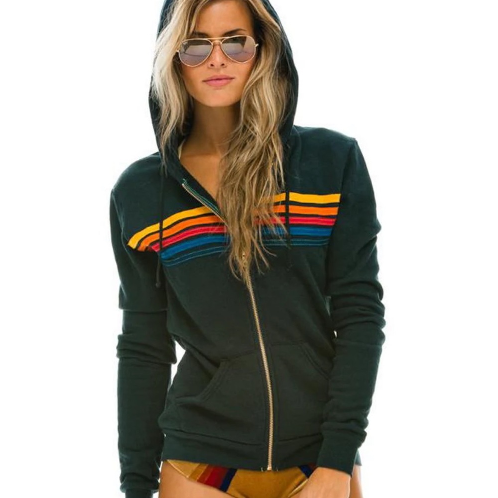 Aviator Nation zip up hoodie